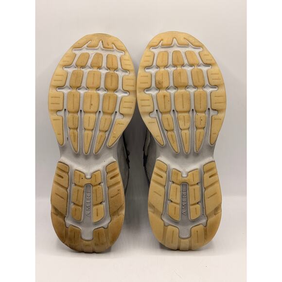 AMIRI Bone Runner Sneakers Gray Sz 12 $895